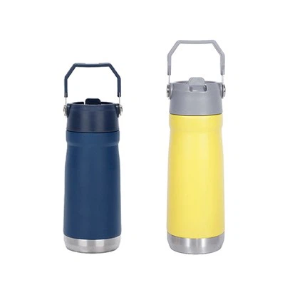 Āra sporta ūdens pudele 22oz ar salmu vāku